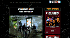 Desktop Screenshot of fearisdead.com